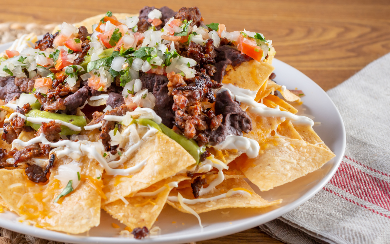 BBQ Pulled Chicken Nacho’s